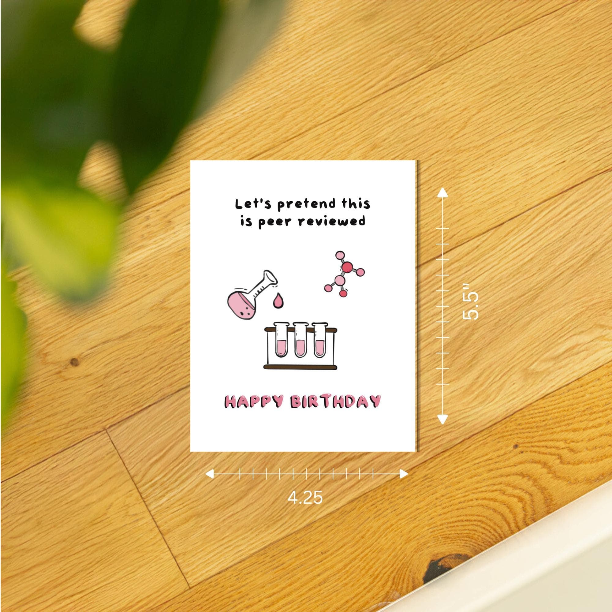 Science of Love Birthday Card Pack STEM Romance Reader Gifts Bookish Birthday Cards for Romance Fans thumbnail 2