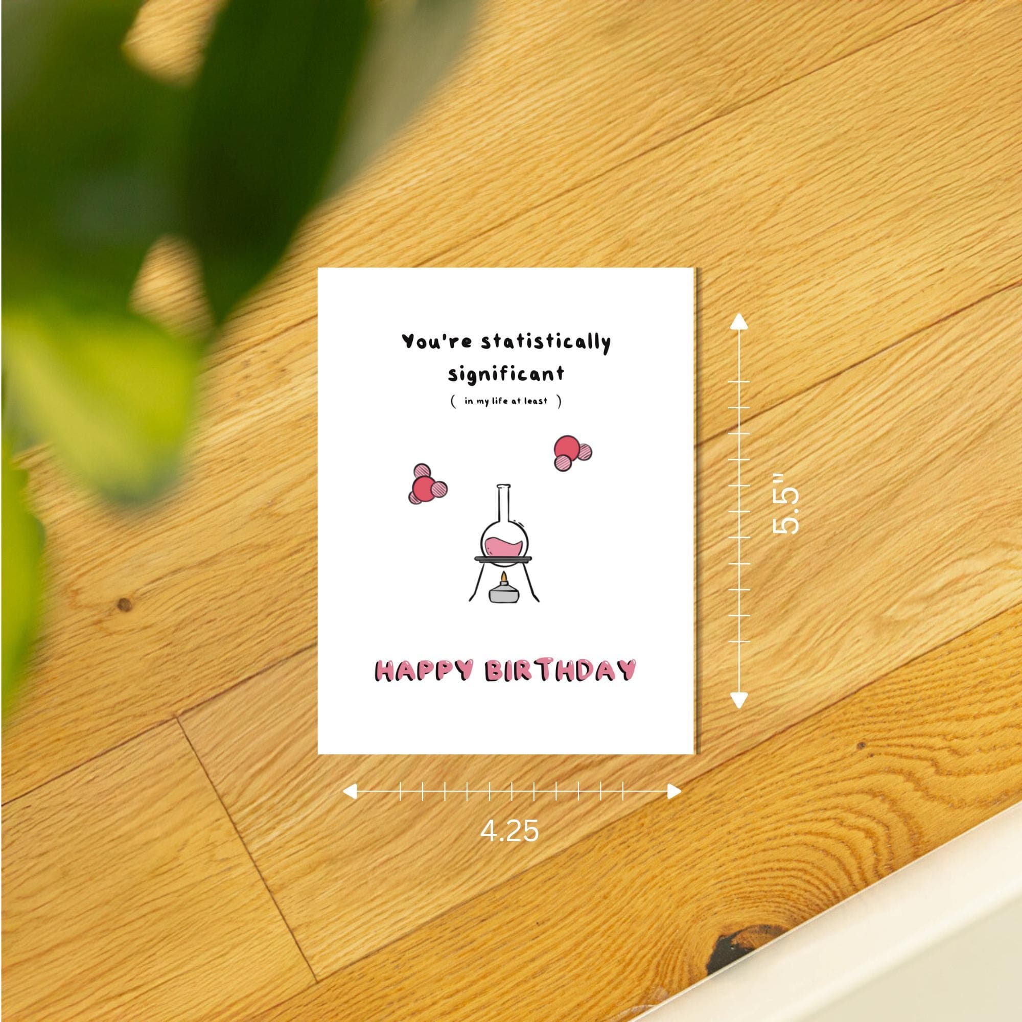 Science of Love Birthday Card Pack STEM Romance Reader Gifts Bookish Birthday Cards for Romance Fans thumbnail 3