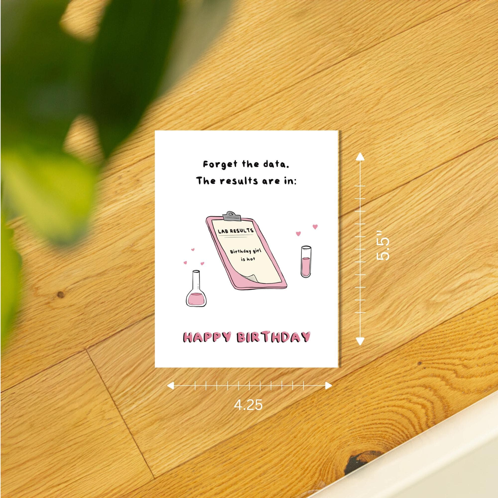 Science of Love Birthday Card Pack STEM Romance Reader Gifts Bookish Birthday Cards for Romance Fans thumbnail 5
