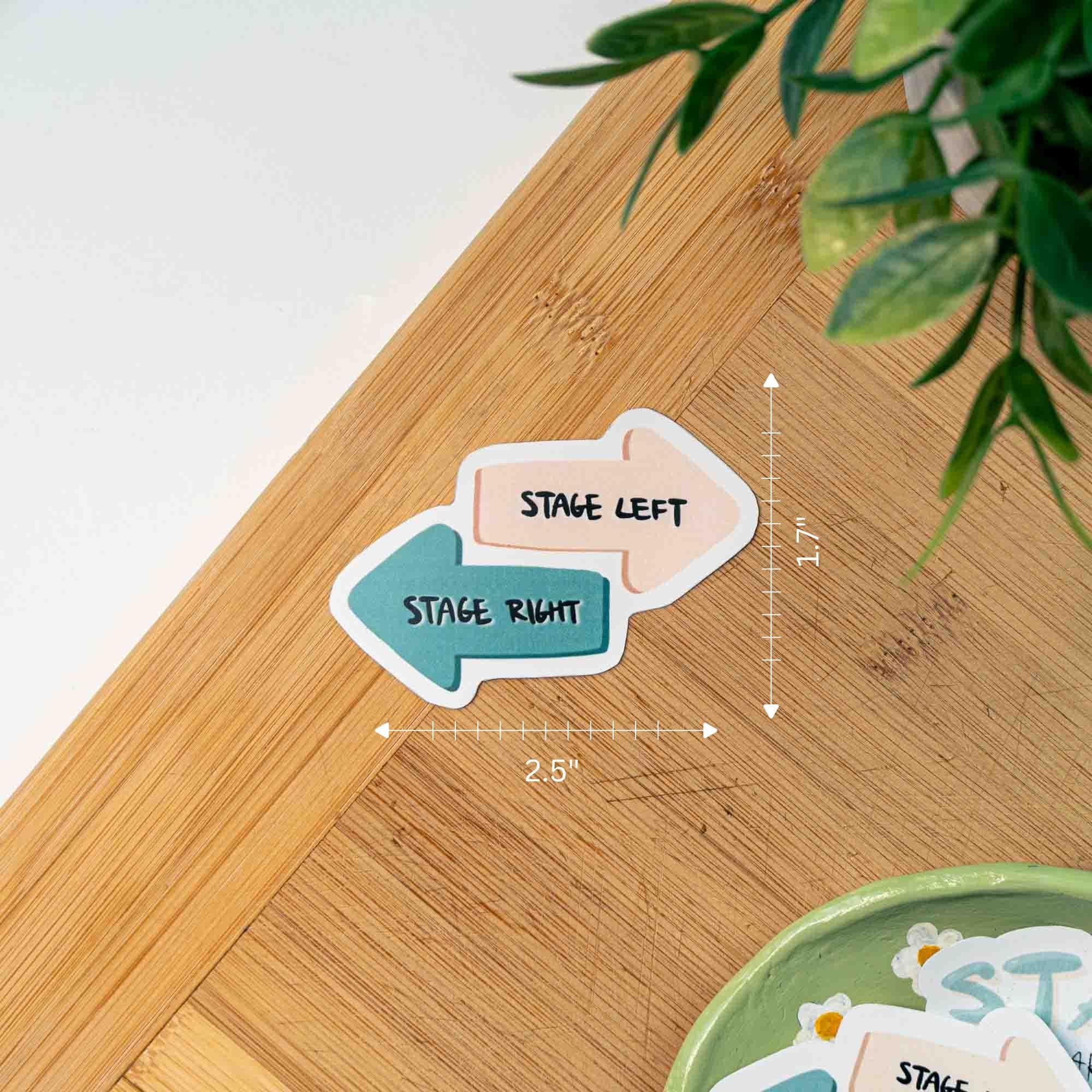 Theatre Stage Manager Sticker thumbnail 2