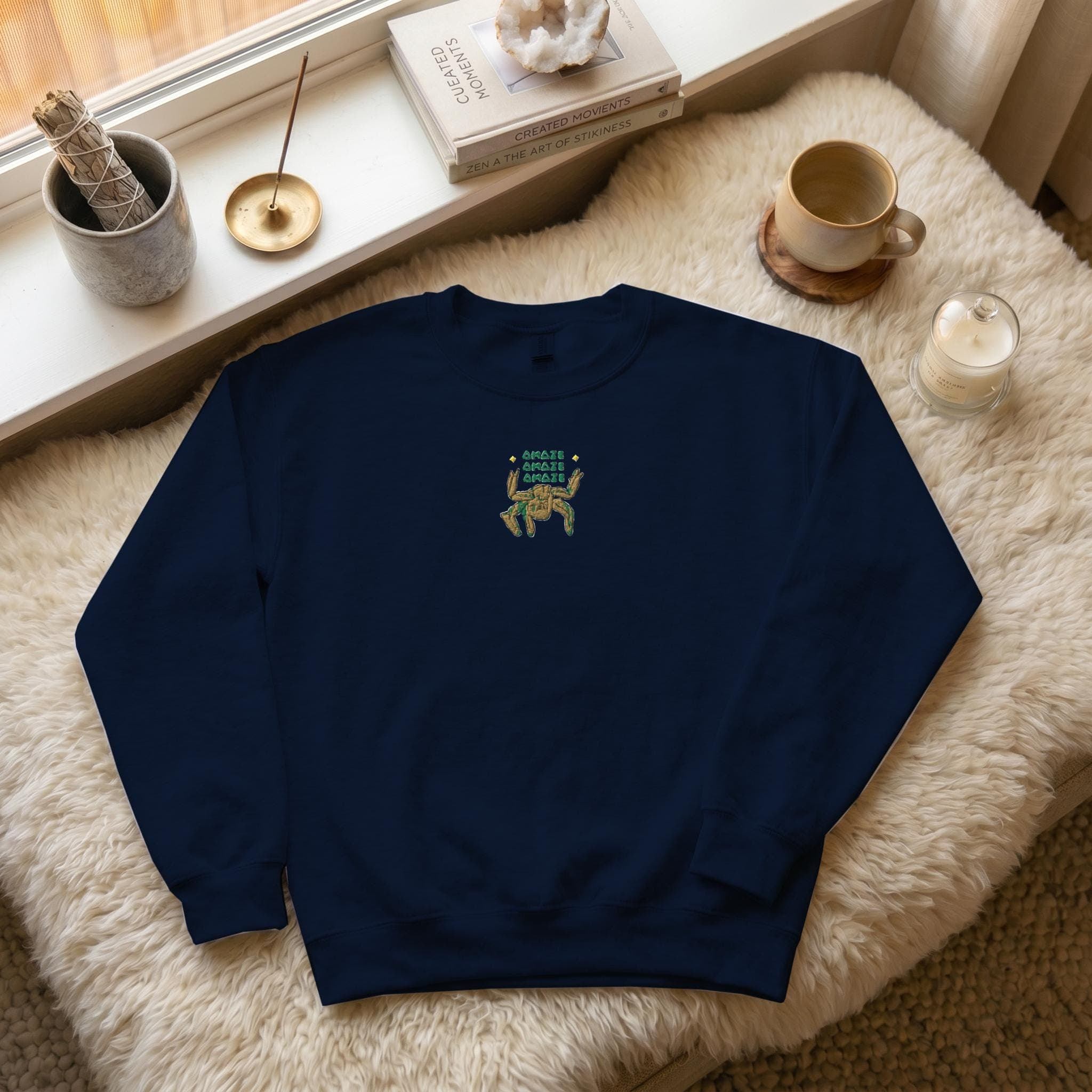 Amaze Amaze Amaze Embroidered Sweatshirt thumbnail 6
