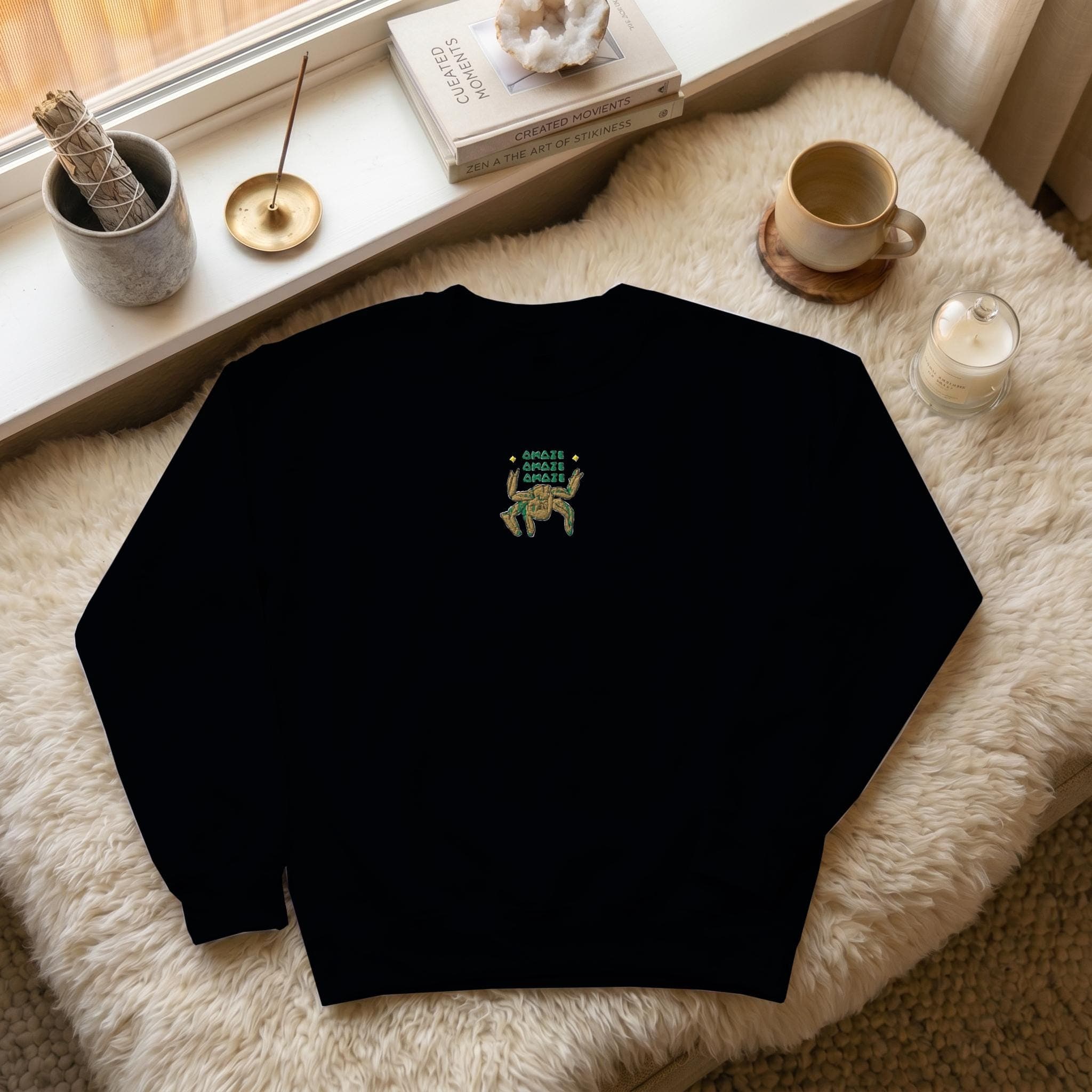 Amaze Amaze Amaze Embroidered Sweatshirt thumbnail 7