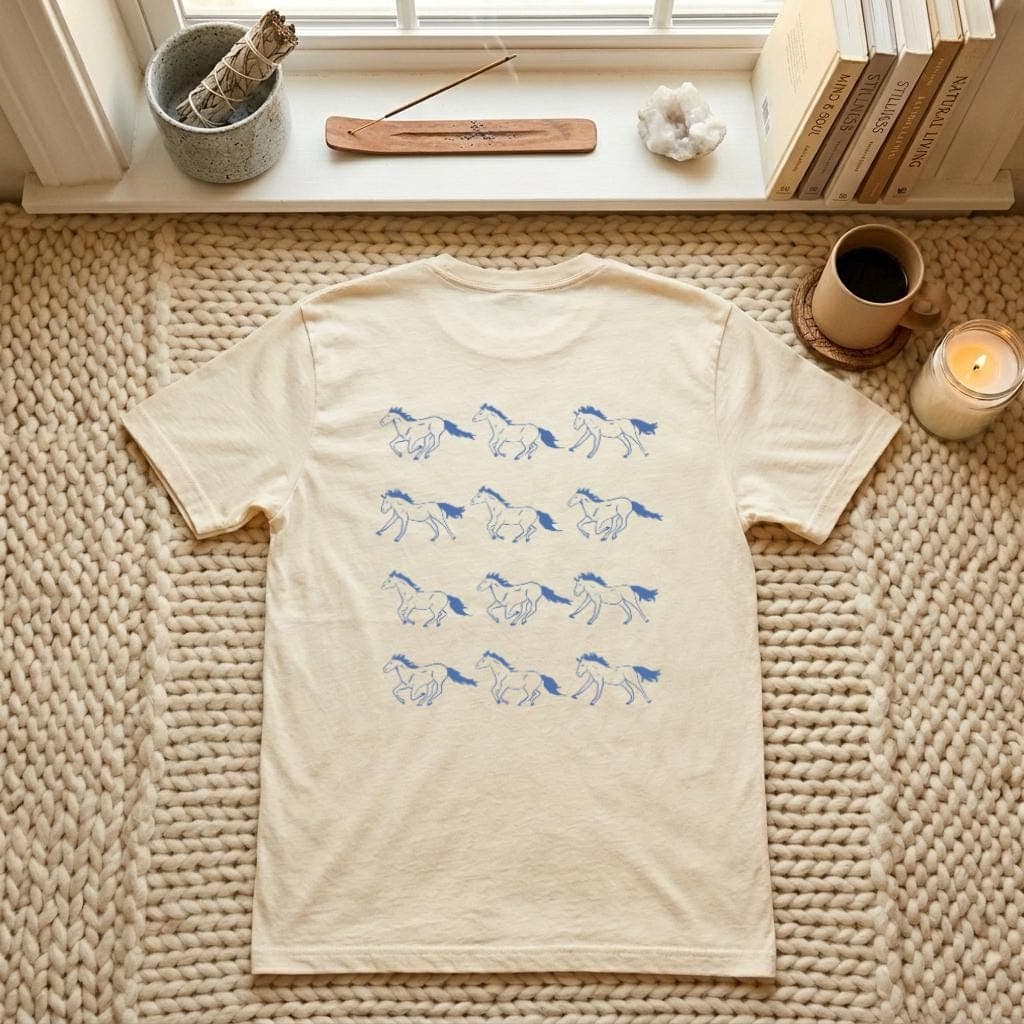 All Them Horses Shirt Horse Lover T-Shirt Western Graphic Tee thumbnail 3