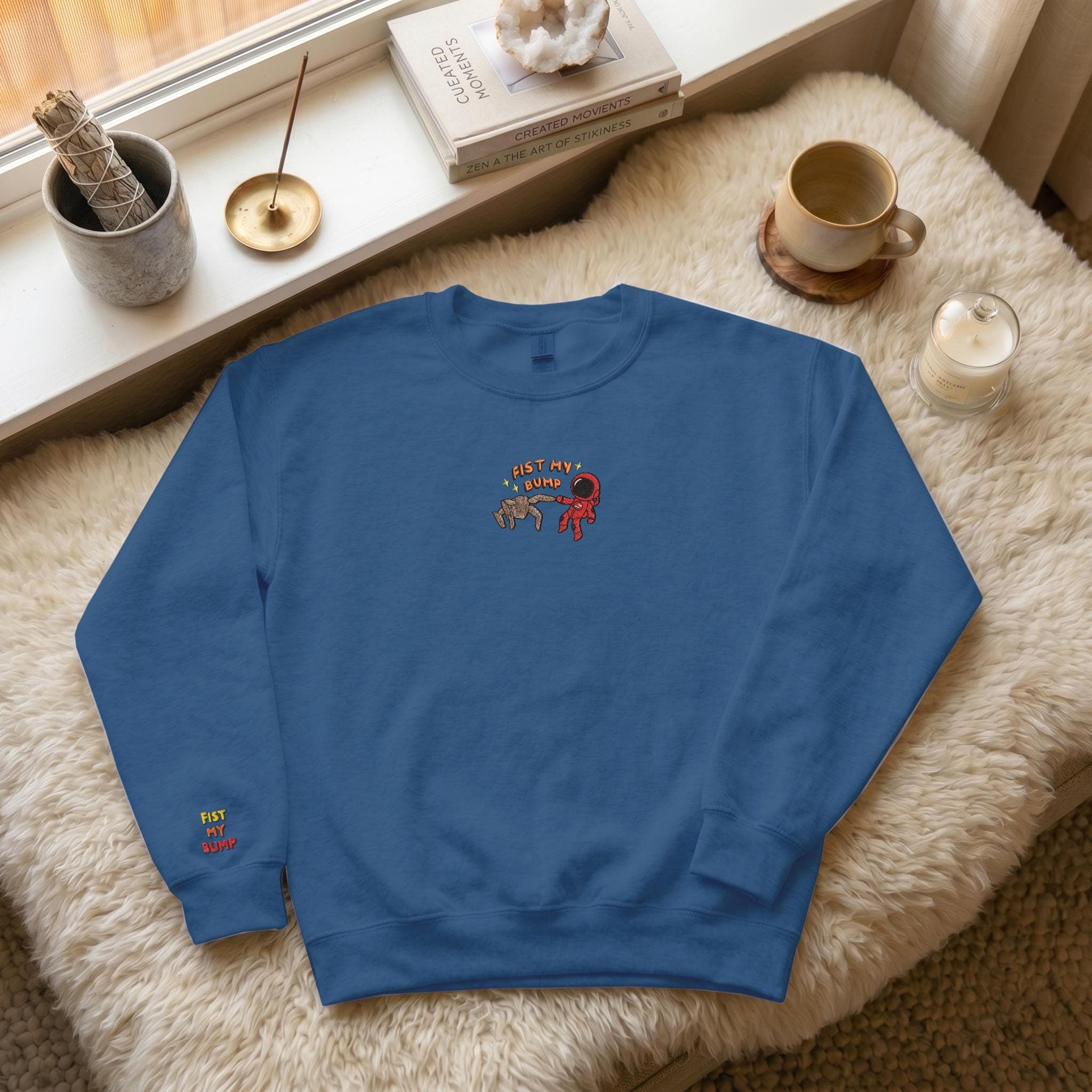 Fist My Bump Embroidered Sweatshirt thumbnail 4