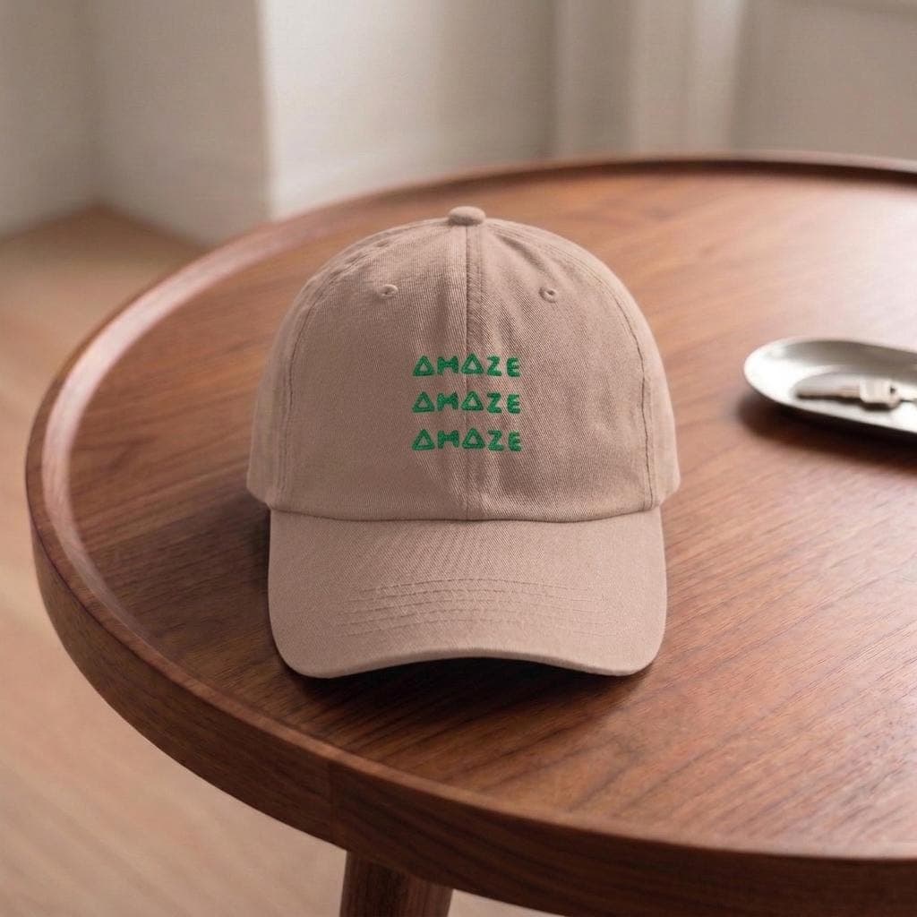 Amaze Amaze Amaze Embroidered Dad Hat Sci-Fi Fictional Space Mission Cap Retro Astronaut Bookish Reader Gift thumbnail 4