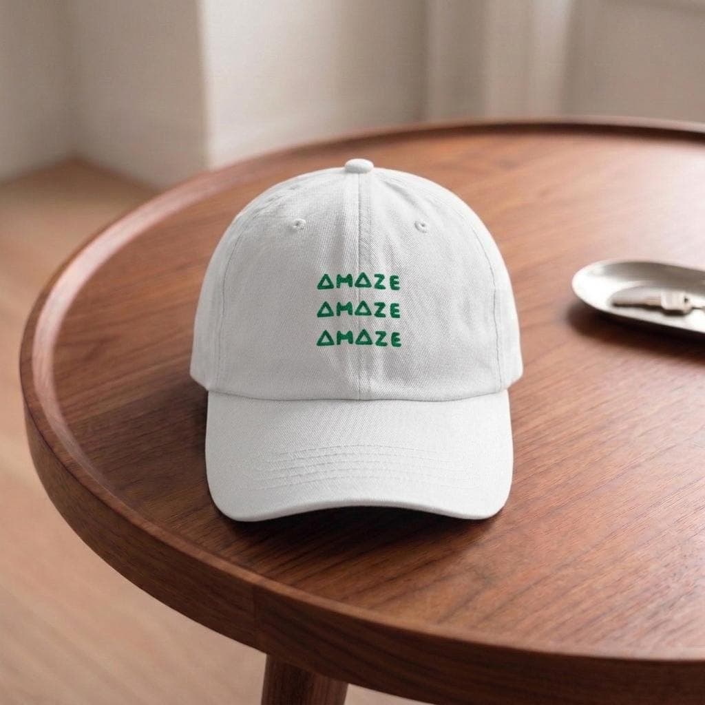 Amaze Amaze Amaze Embroidered Dad Hat Sci-Fi Fictional Space Mission Cap Retro Astronaut Bookish Reader Gift thumbnail 7