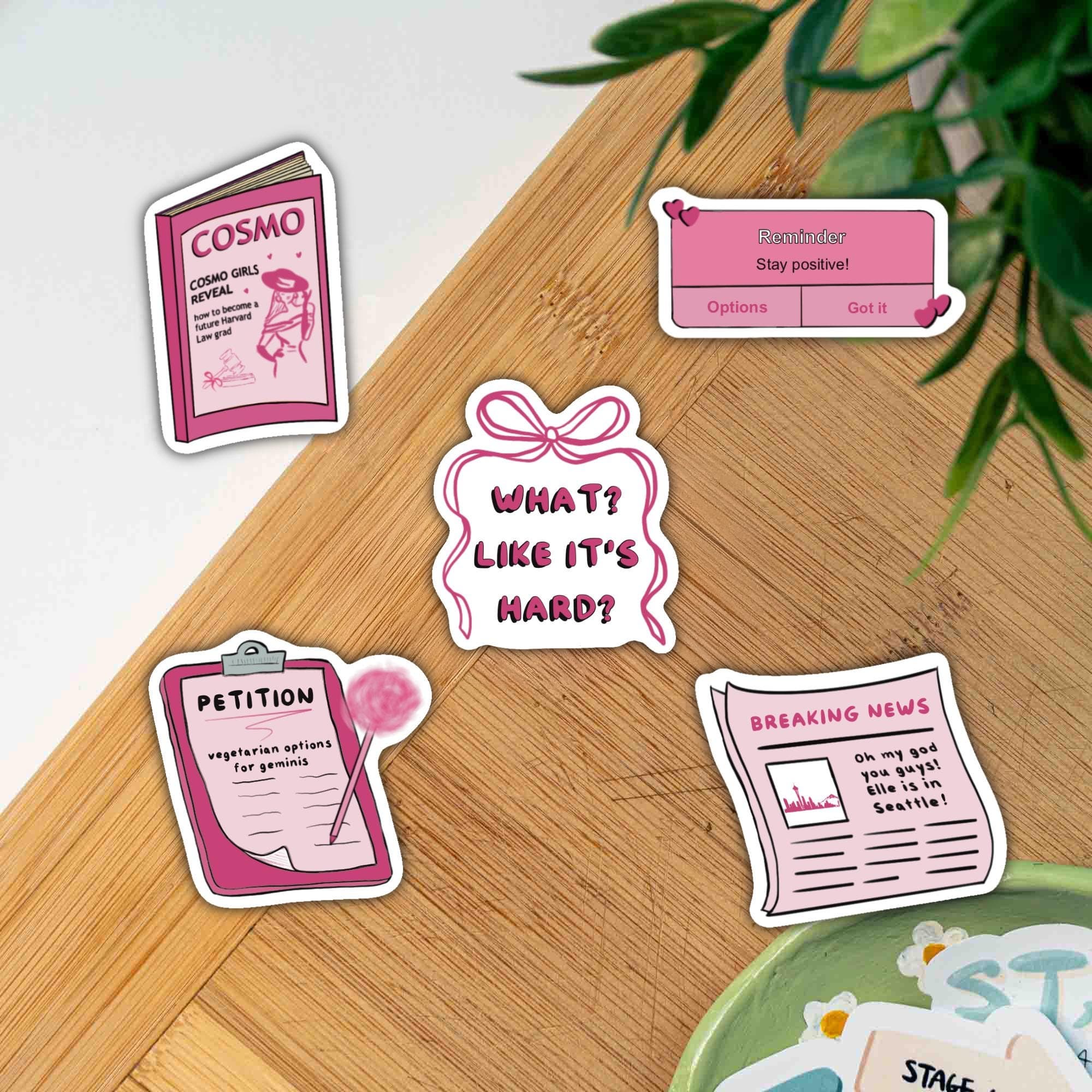 What Like It's Hard Sticker