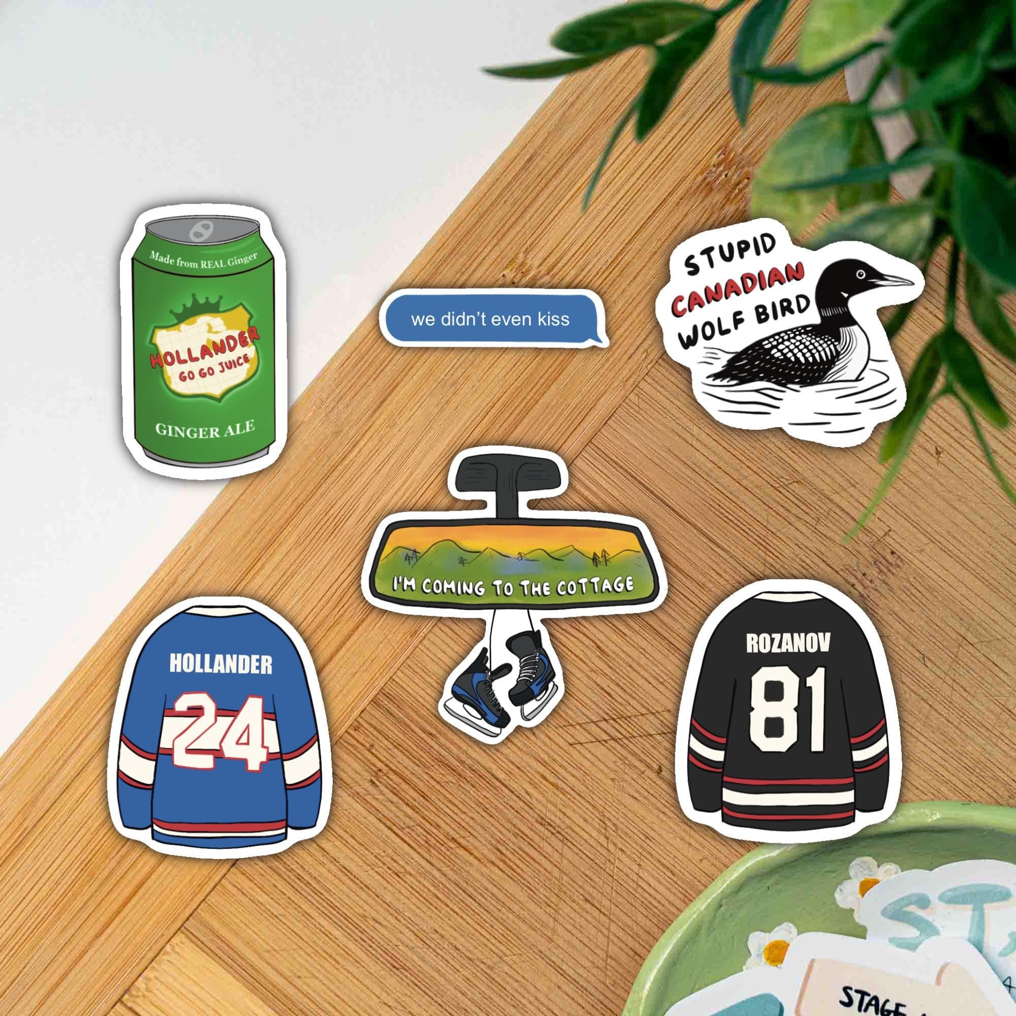 Hockey Romance Sticker