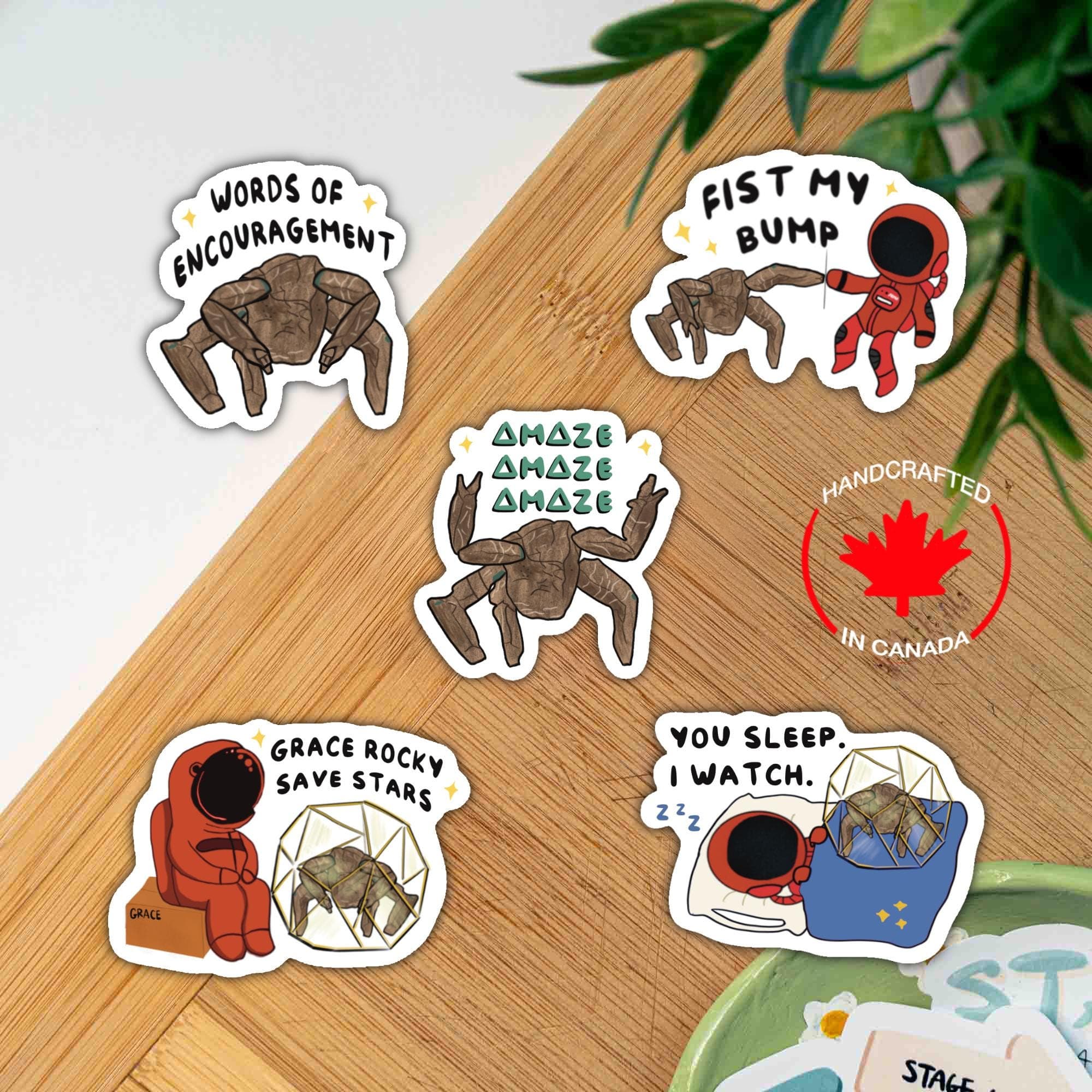 Amaze Amaze Amaze Minimalist Space Sticker