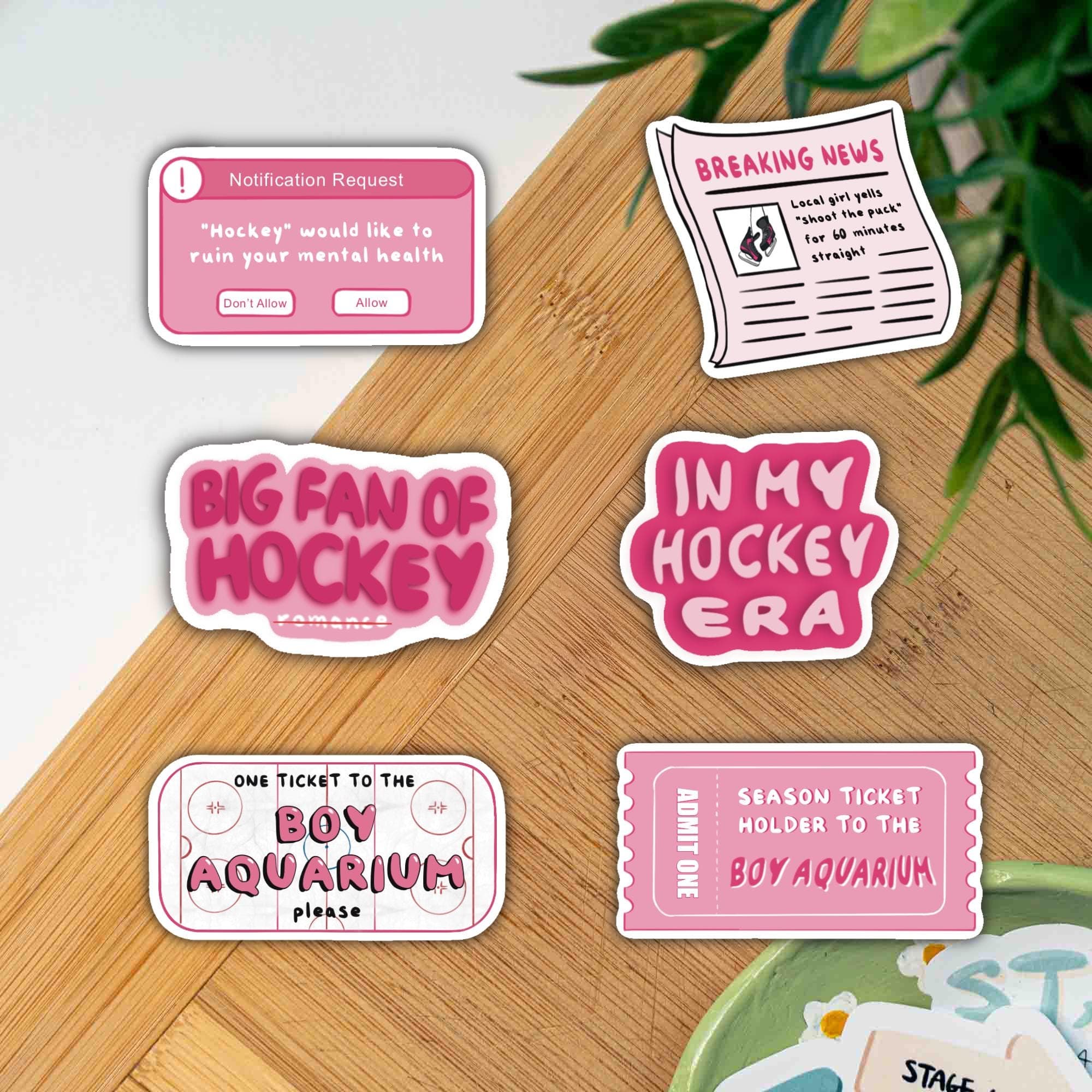 Hockey Girl Sticker