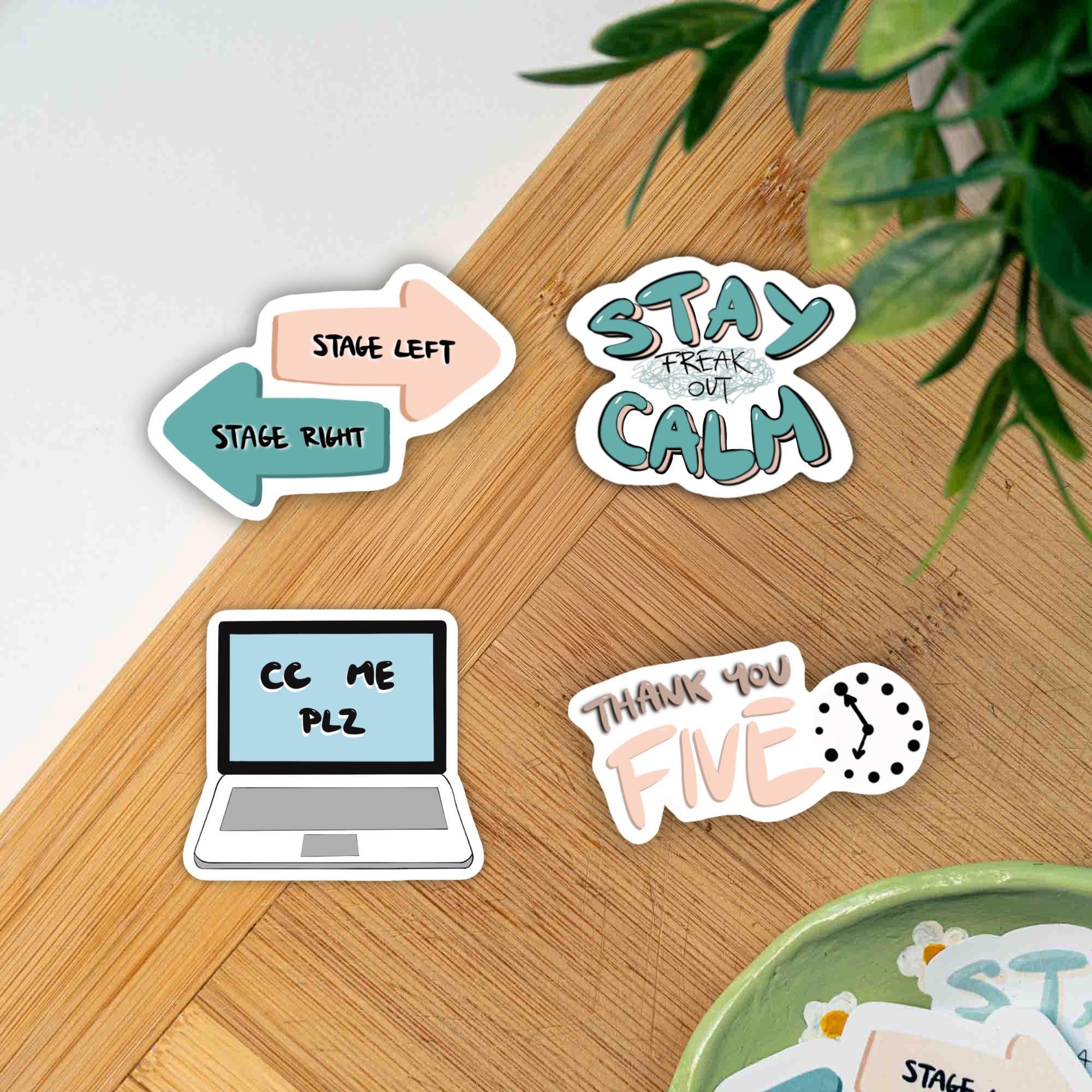 Theatre Stage Manager Sticker