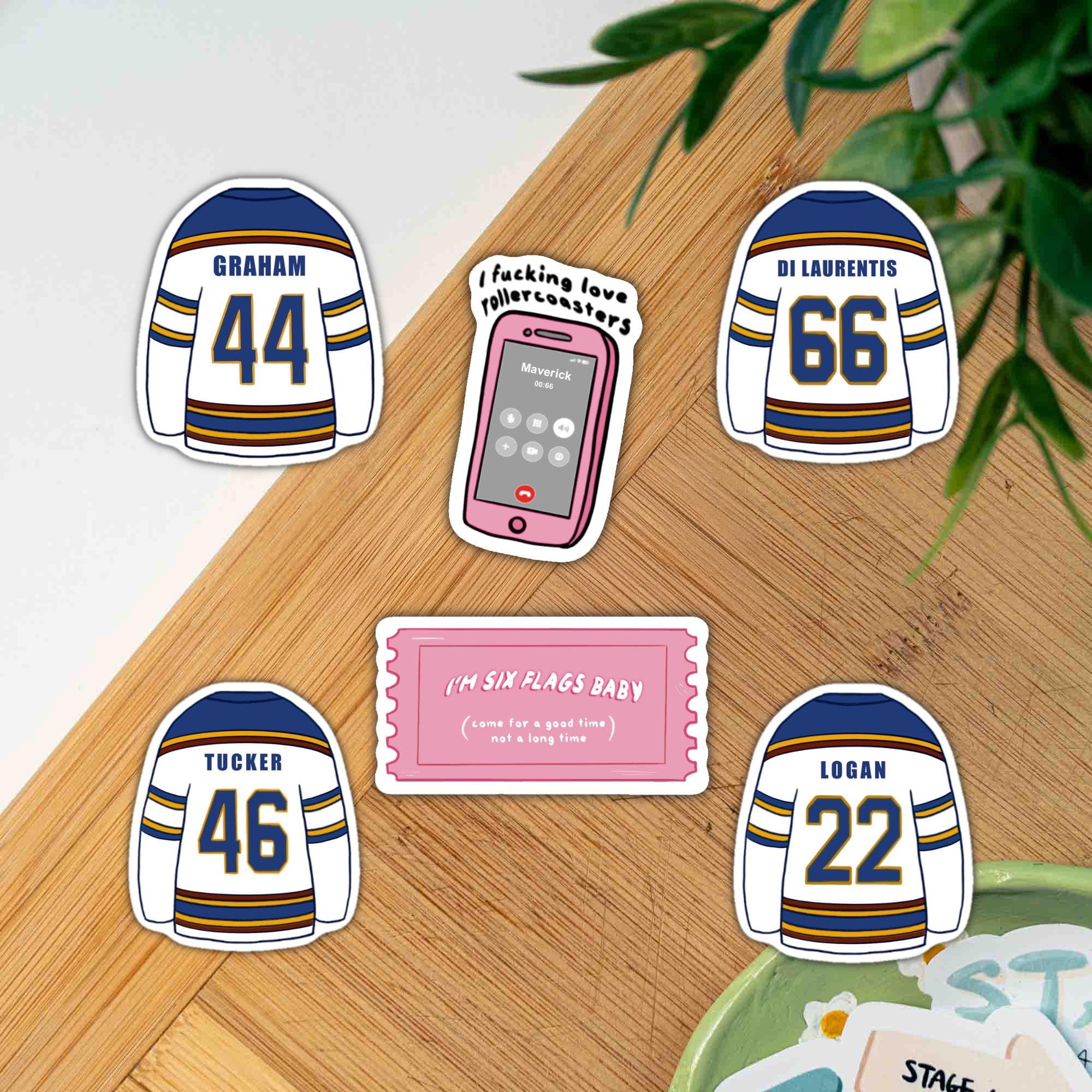 Hockey Romance Sticker