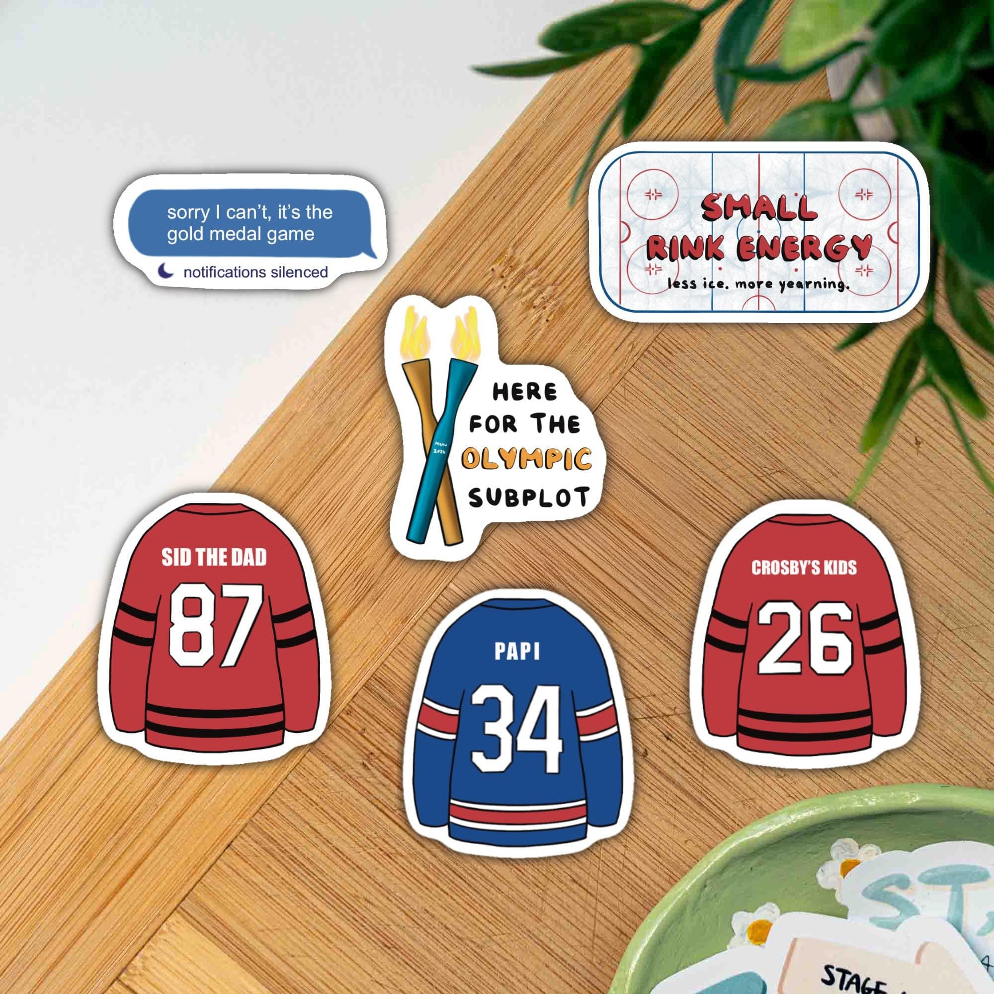 Milano 2026 Hockey Sticker