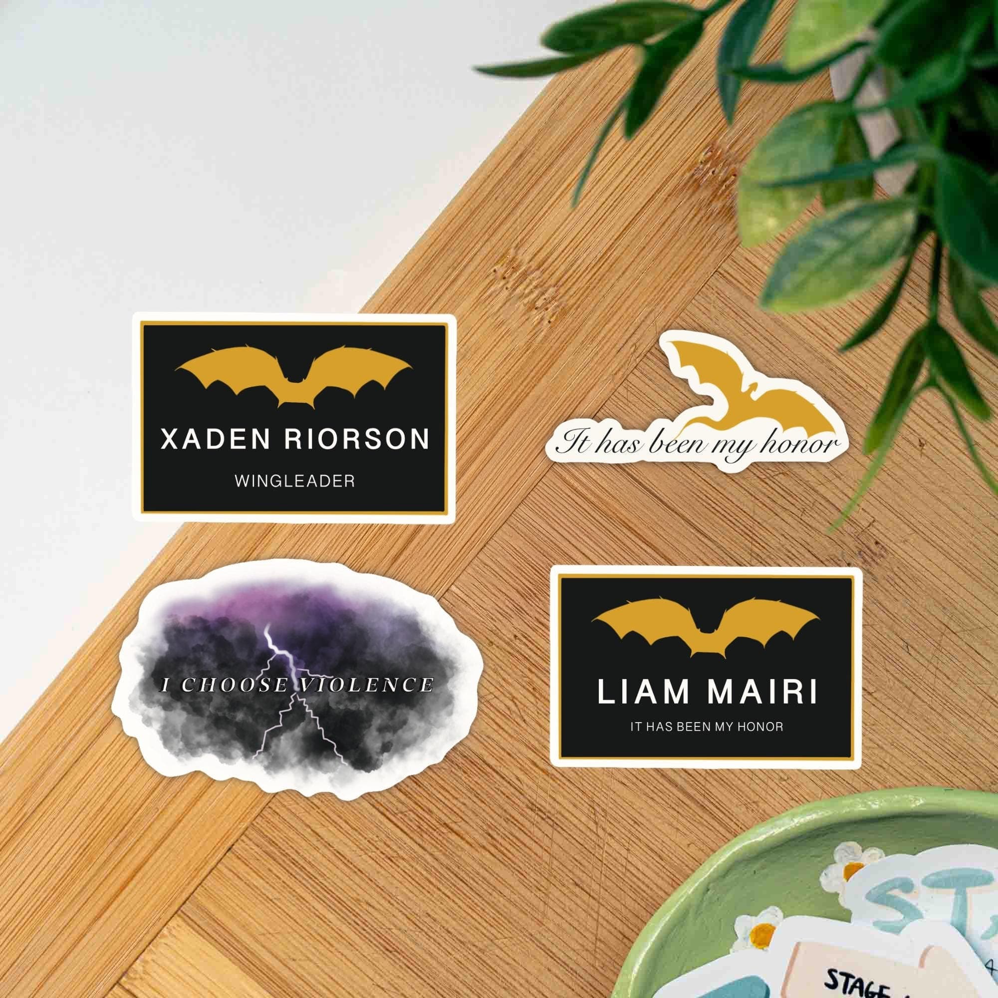 Lightning Weilder Romantasy Sticker
