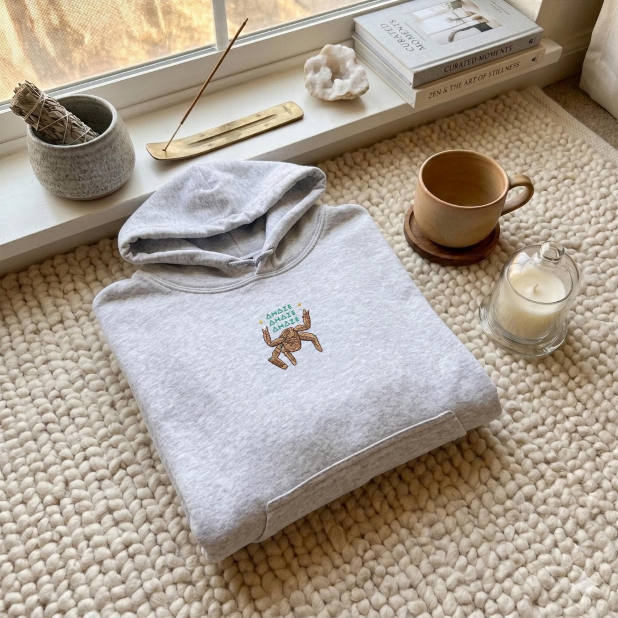 Amaze Amaze Amaze Embroidered Hoodie
